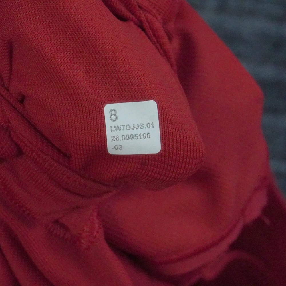 Lululemon Hotty Hot Short V Running Shorts Womens Size 8 Red 2.5 Inch Inseam - Picture 3 of 10